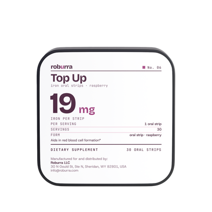 Top Up — iron oral strips (Blush)