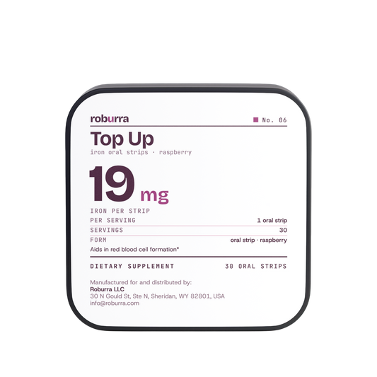 Top Up — iron oral strips (Blush)