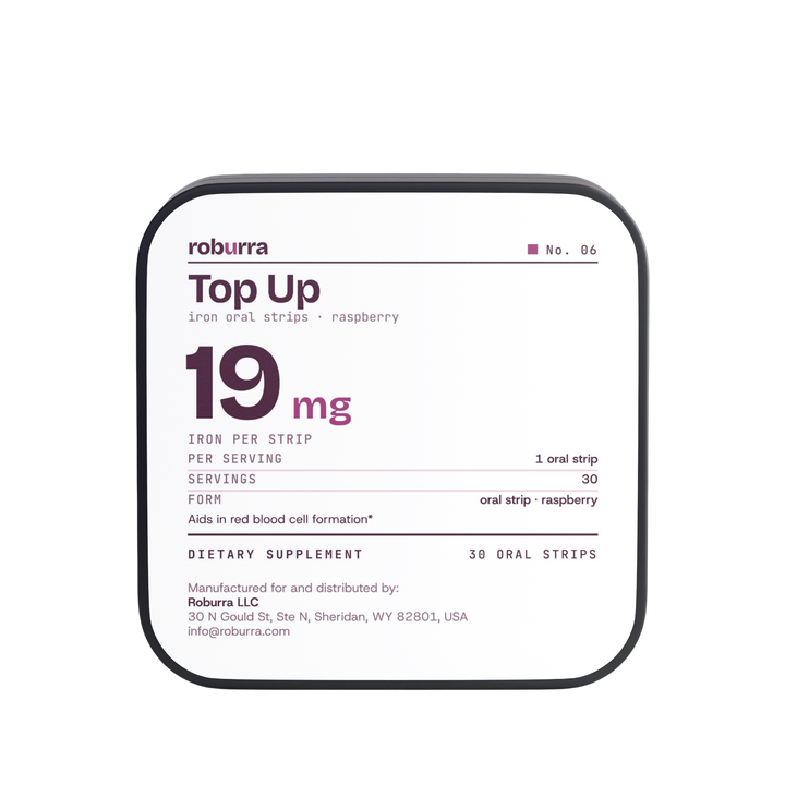 Top Up — iron oral strips (Blush)