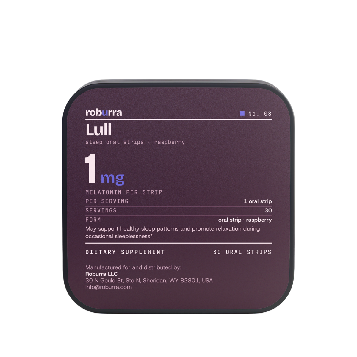 Lull — sleep oral strips (Blush)